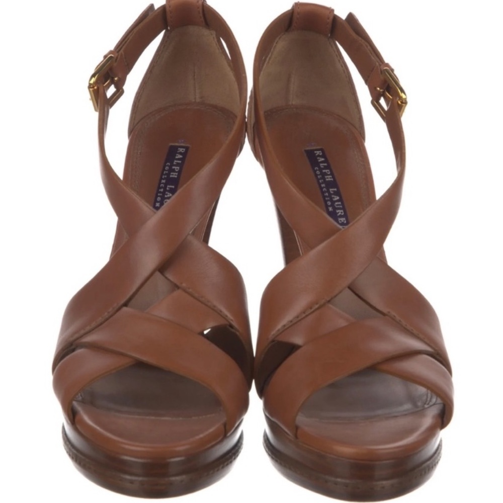 AUTHENTIC RALPH LAUREN COLLECTION Heels (Sandals) Size 10.5